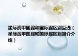 星际战甲国服和国际服区别互通（星际战甲国服和国际服区别简介介绍）