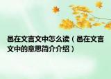 邑在文言文中怎么读（邑在文言文中的意思简介介绍）