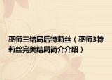 巫师三结局后特莉丝（巫师3特莉丝完美结局简介介绍）