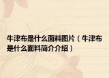 牛津布是什么面料图片（牛津布是什么面料简介介绍）