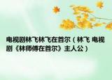 电视剧林飞林飞在首尔（林飞 电视剧《林师傅在首尔》主人公）