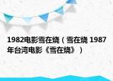 1982电影雪在烧（雪在烧 1987年台湾电影《雪在烧》）
