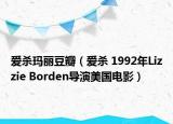 爱杀玛丽豆瓣（爱杀 1992年Lizzie Borden导演美国电影）