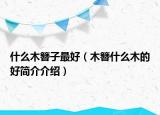 什么木簪子最好（木簪什么木的好简介介绍）