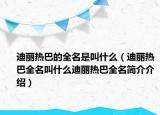 迪丽热巴的全名是叫什么（迪丽热巴全名叫什么迪丽热巴全名简介介绍）