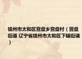 锦州市太和区营盘乡营盘村（营盘街道 辽宁省锦州市太和区下辖街道）