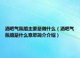 酒吧气氛组主要是做什么（酒吧气氛组是什么意思简介介绍）