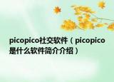 picopico社交软件（picopico是什么软件简介介绍）