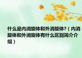 什么是内消旋体和外消旋体?（内消旋体和外消旋体有什么区别简介介绍）
