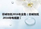 非诚勿扰2016年全集（非诚勿扰 2016年电视剧）