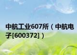 中航工业607所（中航电子[600372]）