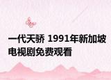 一代天骄 1991年新加坡电视剧免费观看