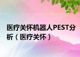 医疗关怀机器人PEST分析（医疗关怀）