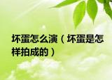 坏蛋怎么演（坏蛋是怎样拍成的）