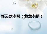 新云龙卡盟（龙龙卡盟）