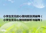小学生常见的心理问题及其辅导（小学生常见心理问题解析与辅导）