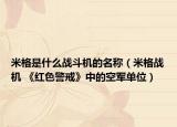 米格是什么战斗机的名称（米格战机 《红色警戒》中的空军单位）