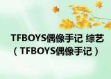 TFBOYS偶像手记 综艺（TFBOYS偶像手记）