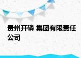 贵州开磷 集团有限责任公司