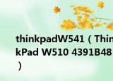 thinkpadW541（ThinkPad W510 4391B48）