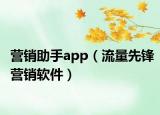 营销助手app（流量先锋营销软件）