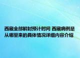 西藏全部解封预计时间 西藏病例是从哪里来的具体情况详细内容介绍