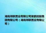 湖南湘联置业有限公司景鹏控股集团有限公司（湖南湘联置业有限公司）
