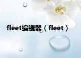 fleet编辑器（fleet）