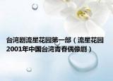 台湾剧流星花园第一部（流星花园 2001年中国台湾青春偶像剧）