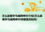 怎么能看毕马威网申ID介绍(怎么能看毕马威网申ID详细情况如何)