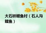 大石桥鲤鱼村（石人沟鲤鱼）