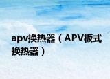 apv换热器（APV板式换热器）