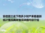 安倍晋三名下有多少财产来看最新统计情况具体情况详细内容介绍