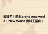 海贼王主题曲brand new world（New World 海贼王插曲）