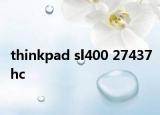 thinkpad sl400 27437hc
