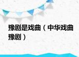 豫剧是戏曲（中华戏曲豫剧）