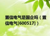 置信电气是国企吗（置信电气[600517]）