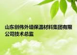 山东创伟外墙保温材料集团有限公司技术总监