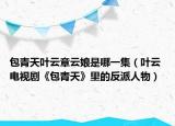 包青天叶云章云娘是哪一集（叶云 电视剧《包青天》里的反派人物）