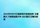 2022年8月25日最新相关报道消息 玉镯戴久了棉絮能散开吗 会长期在玉镯内部里