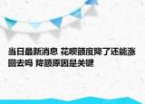 当日最新消息 花呗额度降了还能涨回去吗 降额原因是关键