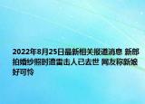 2022年8月25日最新相关报道消息 新郎拍婚纱照时遭雷击人已去世 网友称新娘好可怜