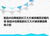 航拍水位降低的长江大片滩涂裸露详细内容 航拍水位降低的长江大片滩涂裸露具体介绍