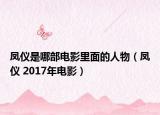 凤仪是哪部电影里面的人物（凤仪 2017年电影）