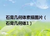 石膏几何体素描图片（石膏几何体1）