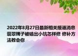 2022年8月27日最新相关报道消息 翡翠镯子被磕出小坑怎样修 修补方法教会你