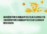 易优超级字典生成器最多可以生成几位密码介绍(易优超级字典生成器最多可以生成几位密码详细情况如何)
