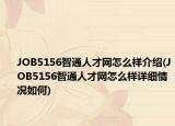 JOB5156智通人才网怎么样介绍(JOB5156智通人才网怎么样详细情况如何)