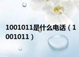 1001011是什么电话（1001011）