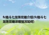 fc格斗七龙珠攻略介绍(fc格斗七龙珠攻略详细情况如何)